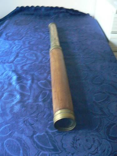 Ancienne longue vue marine - ancienne,